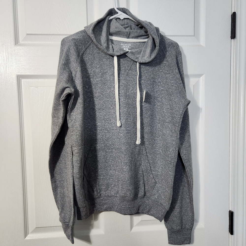 Bay State Gear Heather Gray Women's Hoodie, With Pocket, M, NWOT